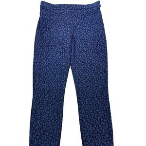 Spanx Jean-Ish Ankle Leggings Leopard Pull On Shapewear Size Medium